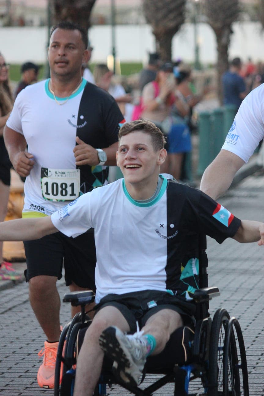 Athletes at a Fora race